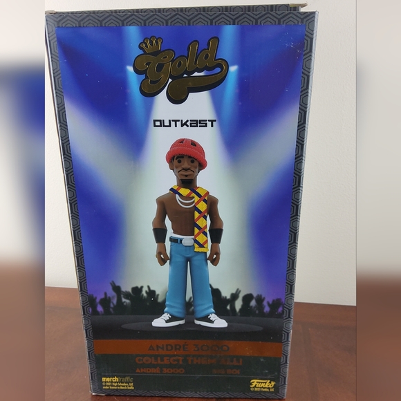 Funko Gold Outkast Andre 3000 Figure - Picture 2 of 2